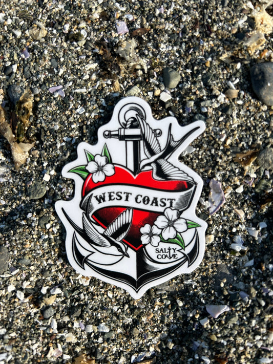 West Coast Sticker
