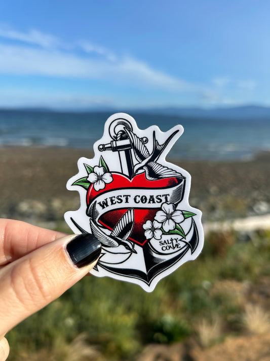 West Coast Sticker