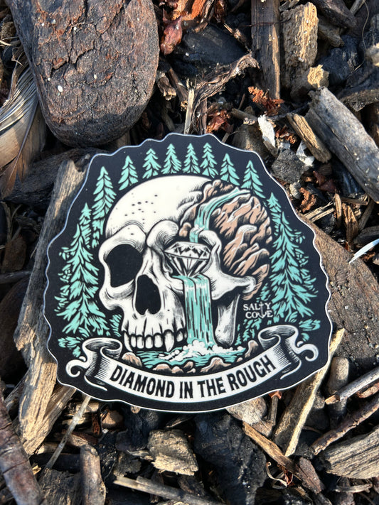 Diamond in the Rough Sticker