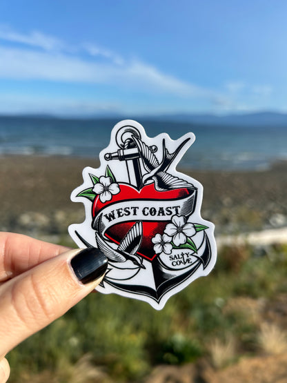 West Coast Sticker